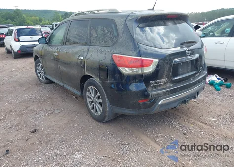 2015 Nissan Pathfinder Sv из США, поврежденный, VIN 5N1AR2MN8FC621663